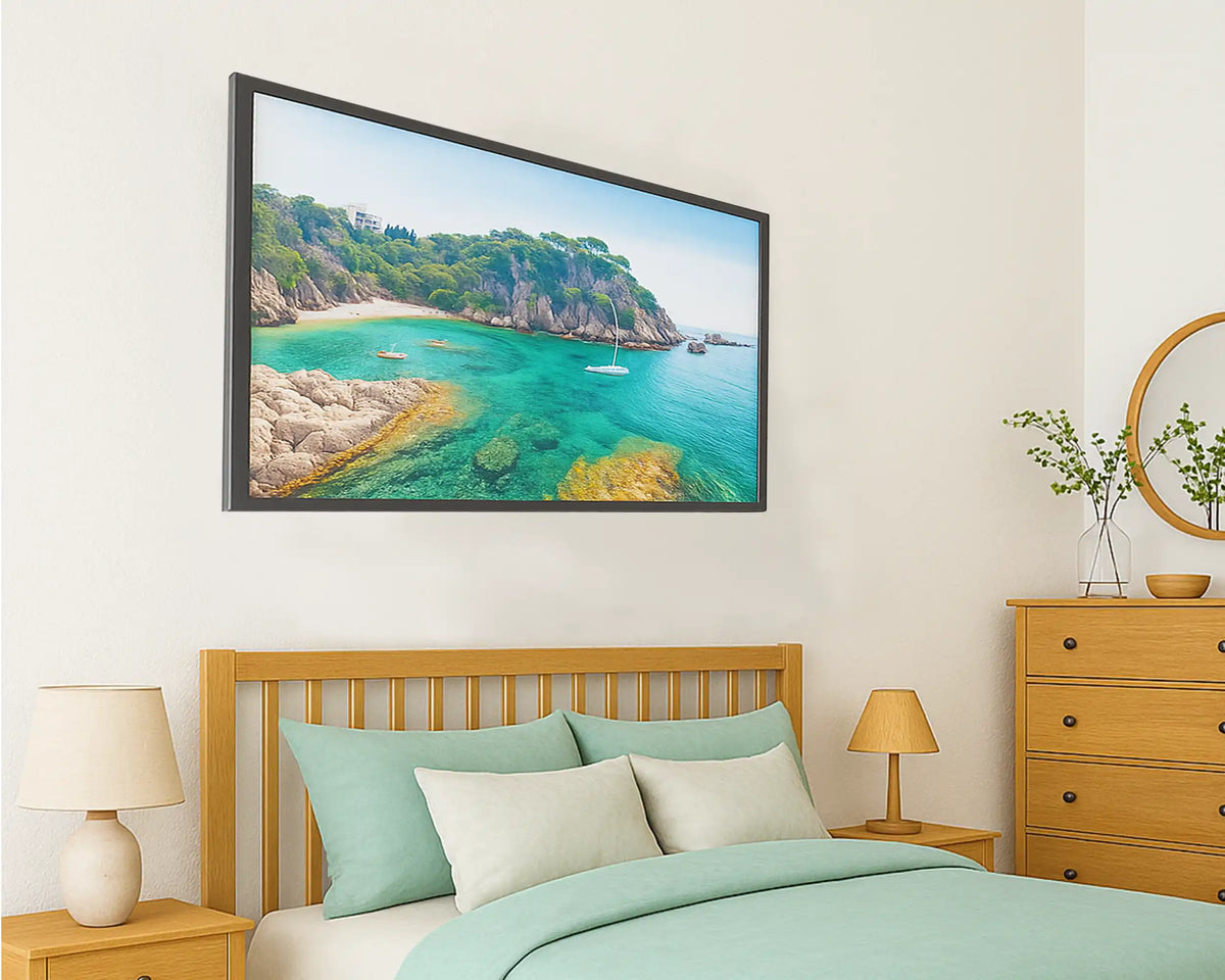 Smart 500w Picture IR Panel - Beach and Sea - 80cm x 60cm