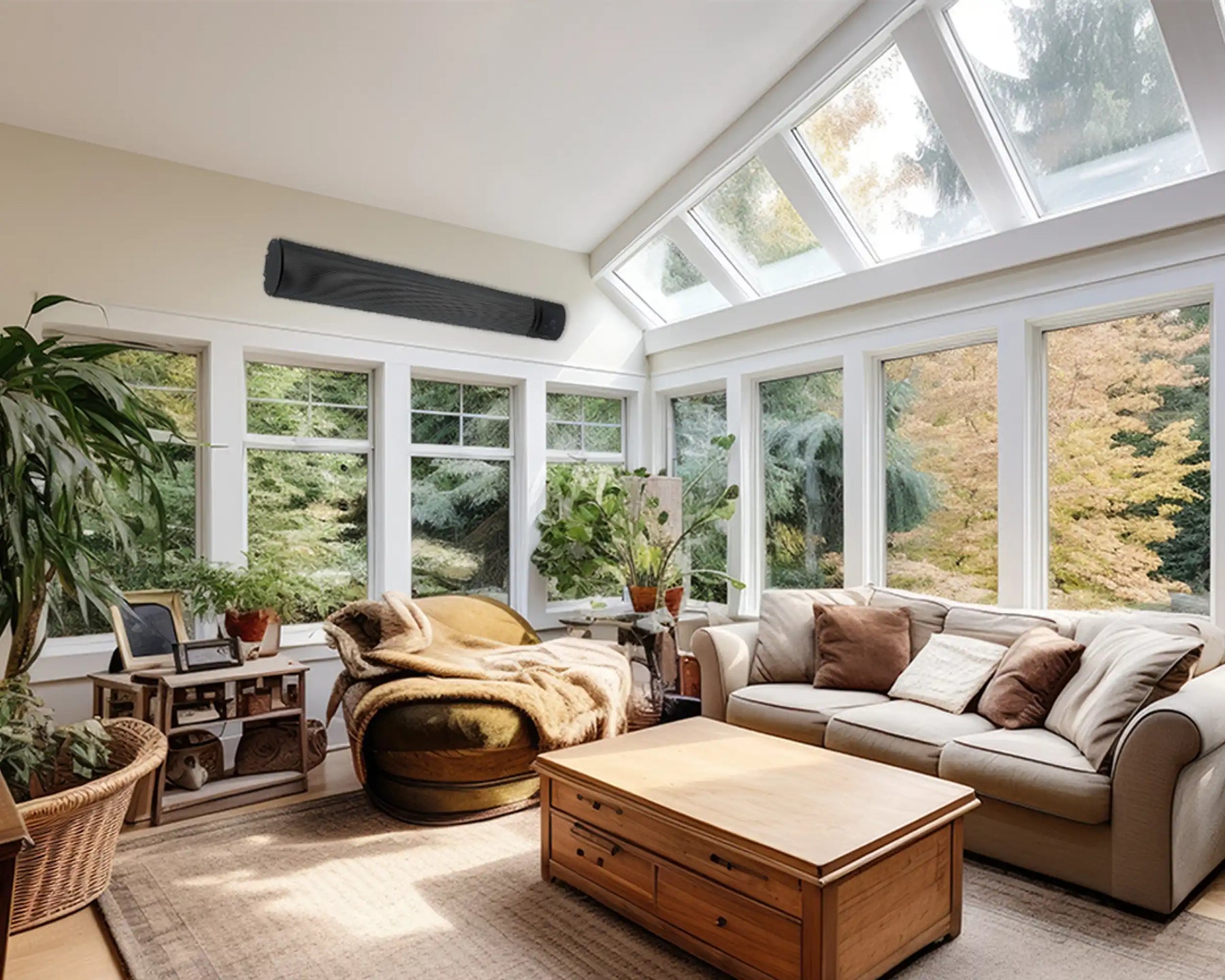 Kiasa Premium Infrared Heater Bar - Black