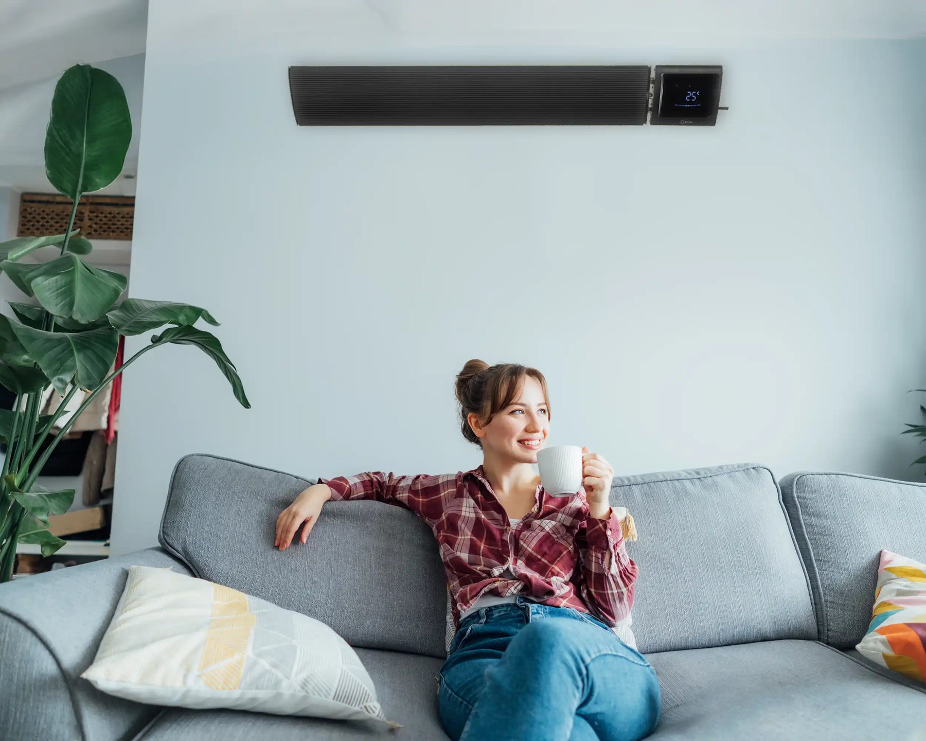 Kiasa Premium Infrared Heater Bar - Black