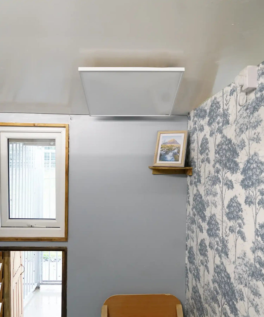 Kiasa ceiling-mounted smart infrared heater for efficient and sleek indoor warmth