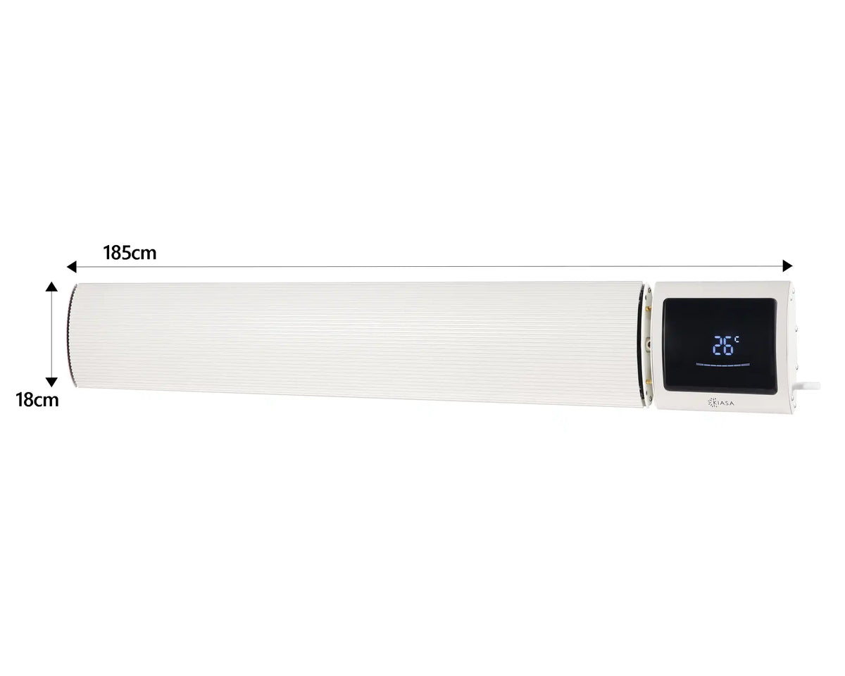 Kiasa Premium Infrared Heater Bar - White