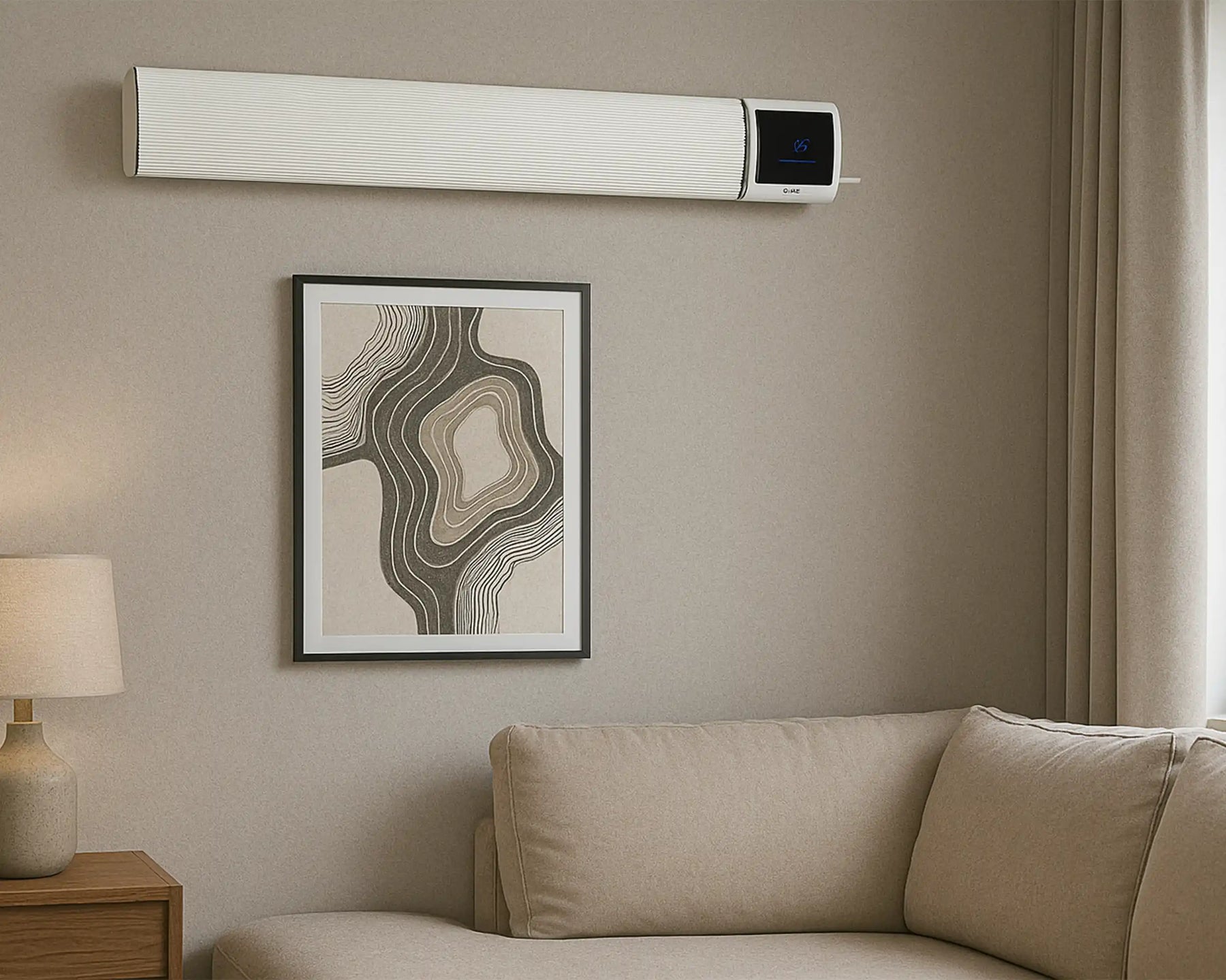 Kiasa Premium IKON Infrared Heater Bar - Beige