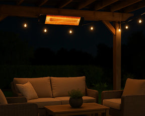 Sona Vybe 2400W Smart Wi-Fi Infrared Patio Heater With Bluetooth Speaker