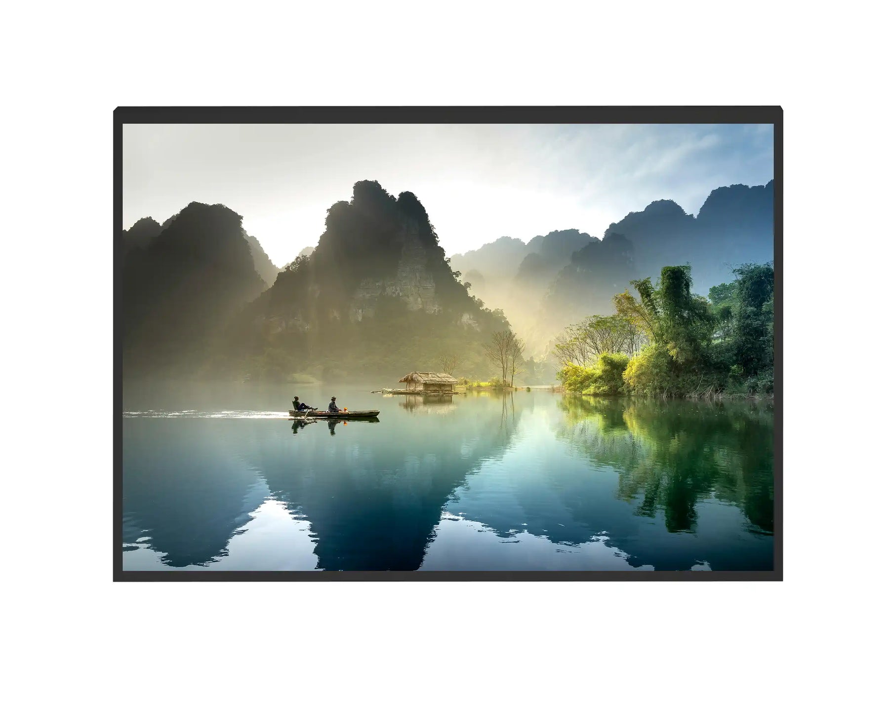 Smart 500w Picture IR Panel - Mountains - 80cm x 60cm