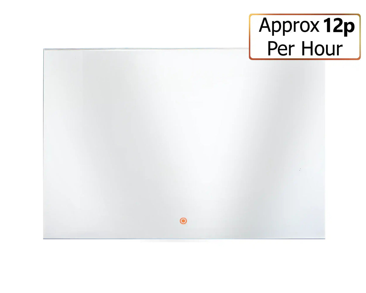Infrared Mirror Heater with Dimmable LED lights - 450w