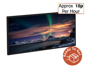 750w Picture IR Panel - Northern Lights - 120cm x 60cm