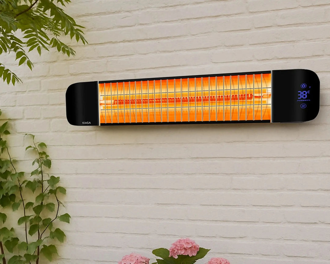2400W Smart Wi-Fi Patio Heater Motion Sensor Kiasa