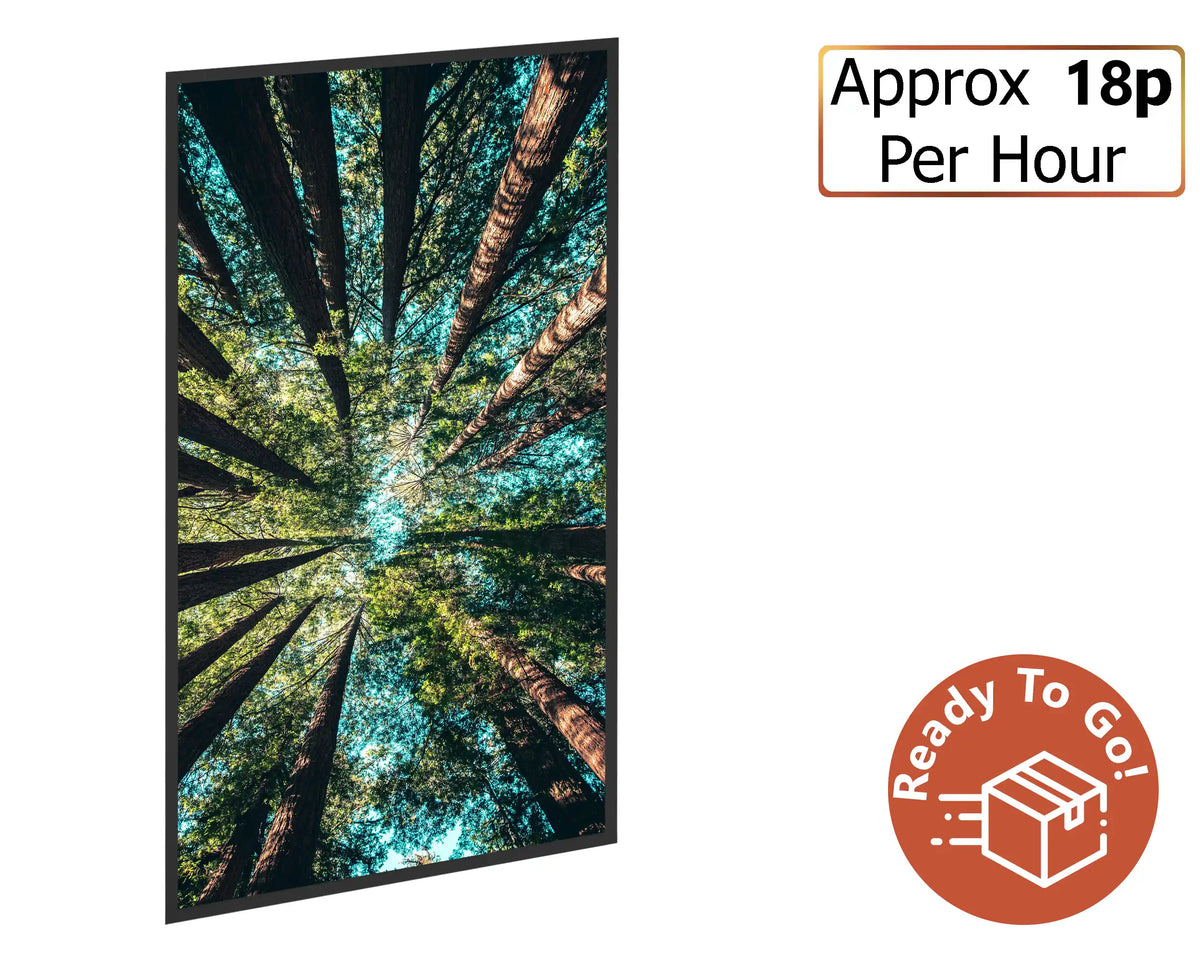 750w Picture IR Panel - Trees - 120cm x 60cm