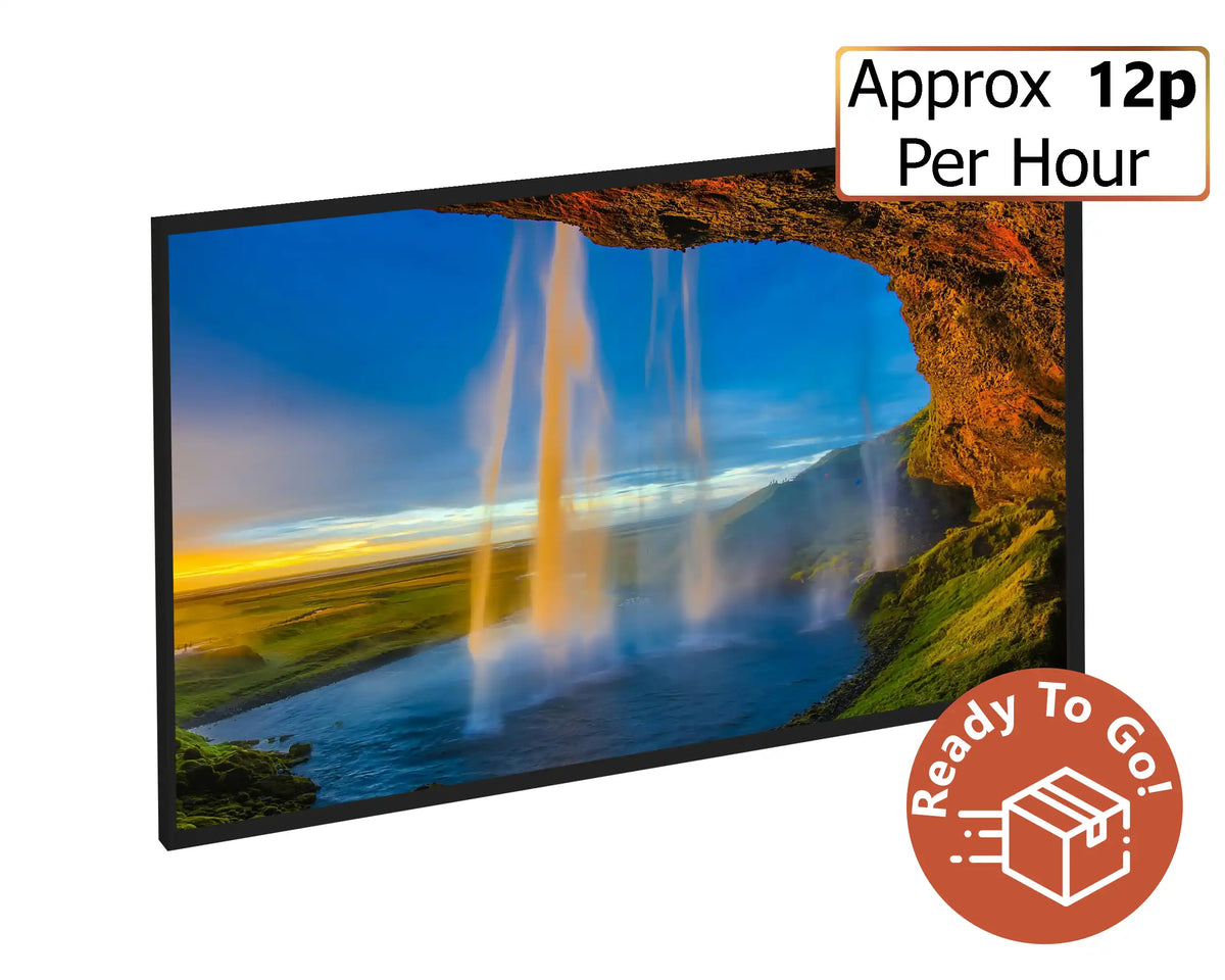 Smart 500w Picture IR Panel - Waterfall - 80cm x 60cm