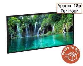 750w Picture IR Panel - Waterfall - 120cm x 60cm