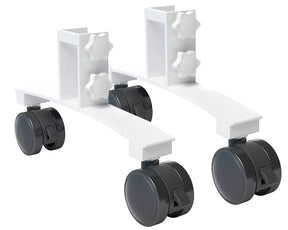 Infrared Panel Support Legs with Wheels – Portable Rolling Set
