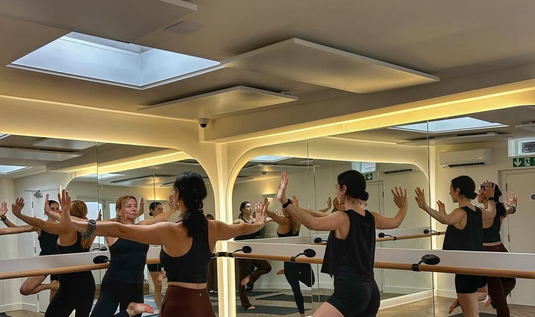 IR heating yoga studio