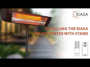 2400W Smart Outdoor Heater with Body Sensor Timer