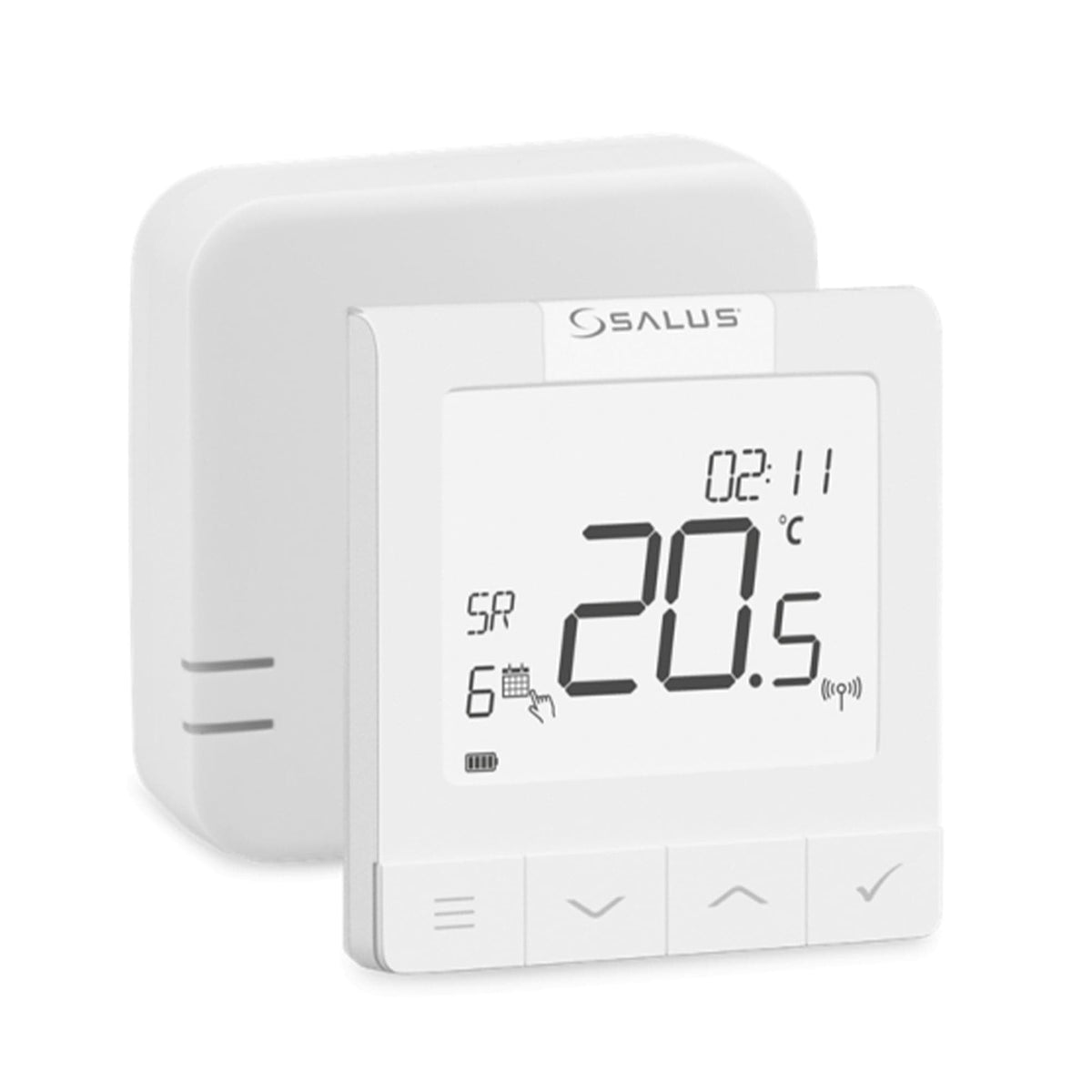 SQ610RF - Salus] Thermostat programmable rechargeable Quantum